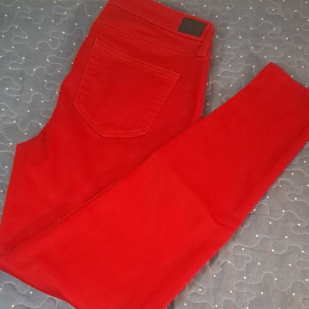 Truth + Theory Red Women's Jeans size 8